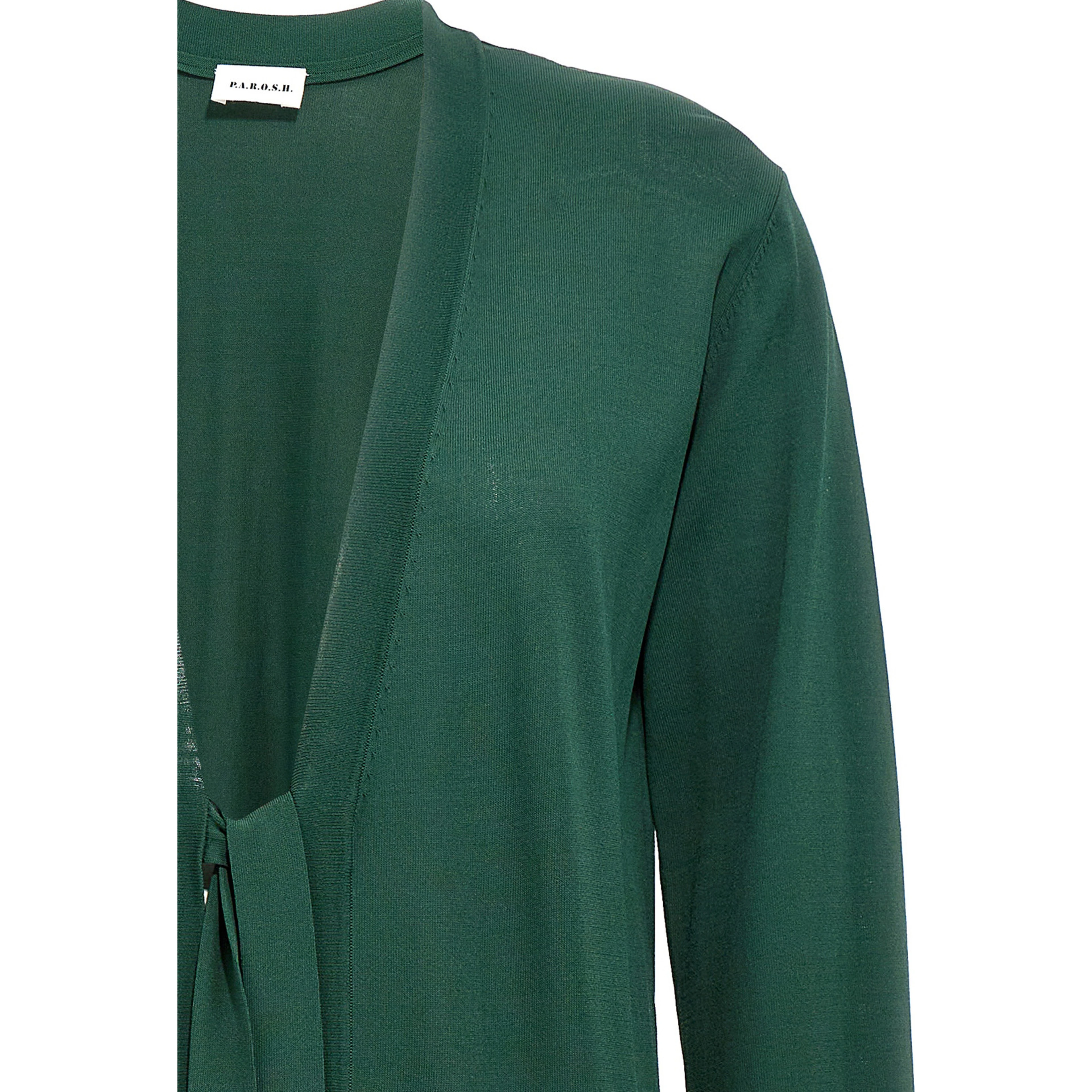 Bicolor Viscose Cardigan