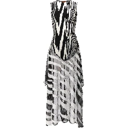 Bicolor Viscose Bodysuit