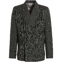 Black Virgin Wool Blazer