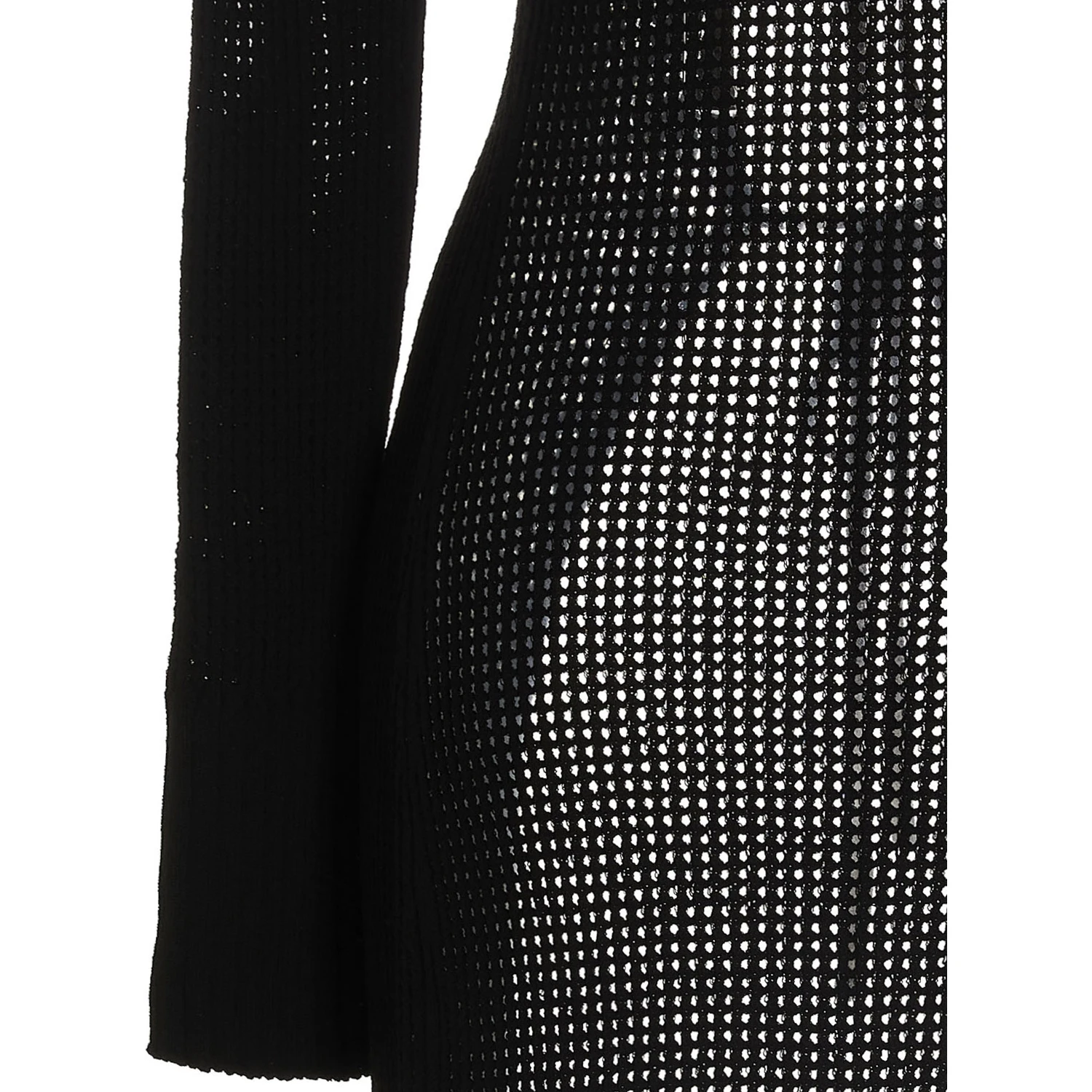 Black Viscose Cardigan