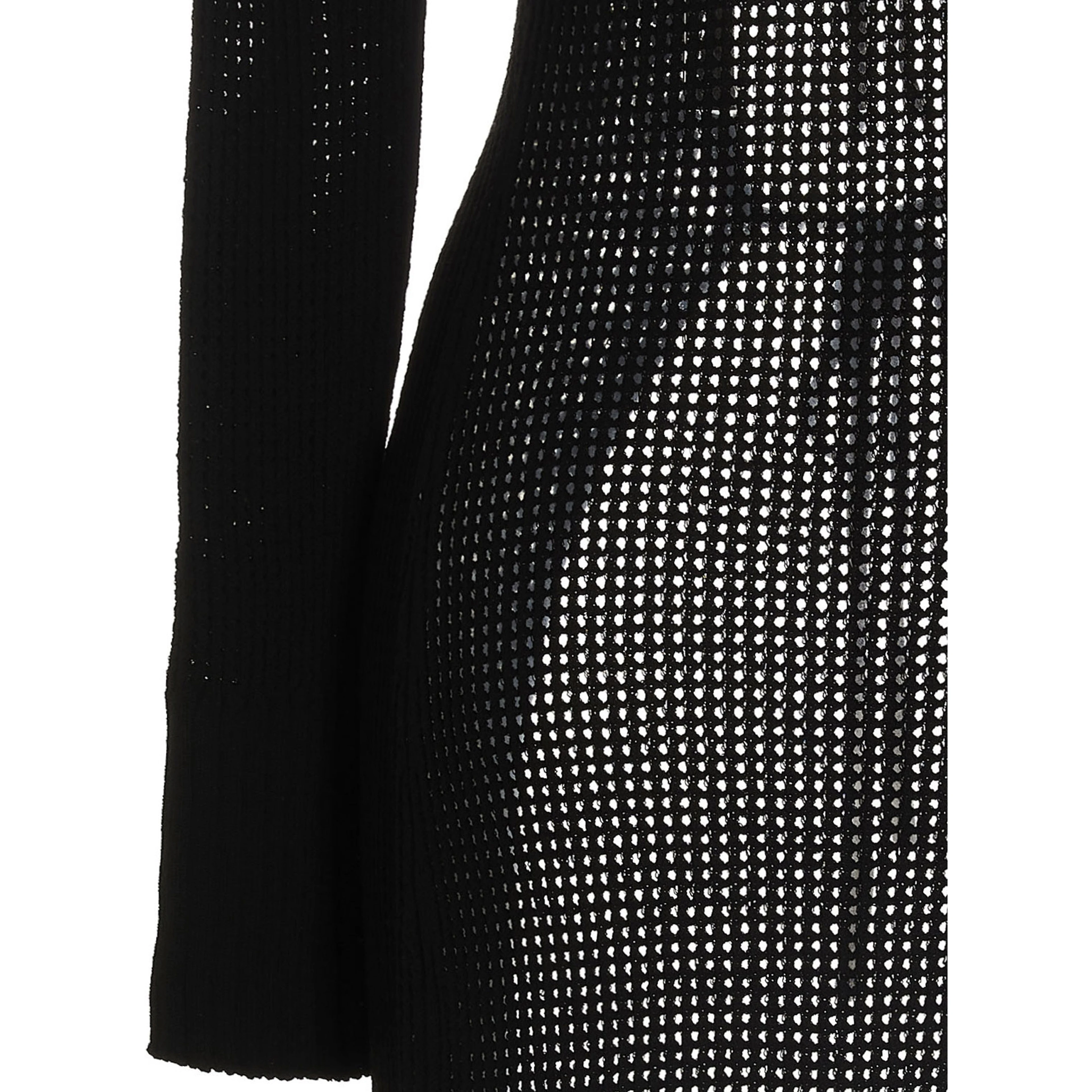 Black Viscose Cardigan
