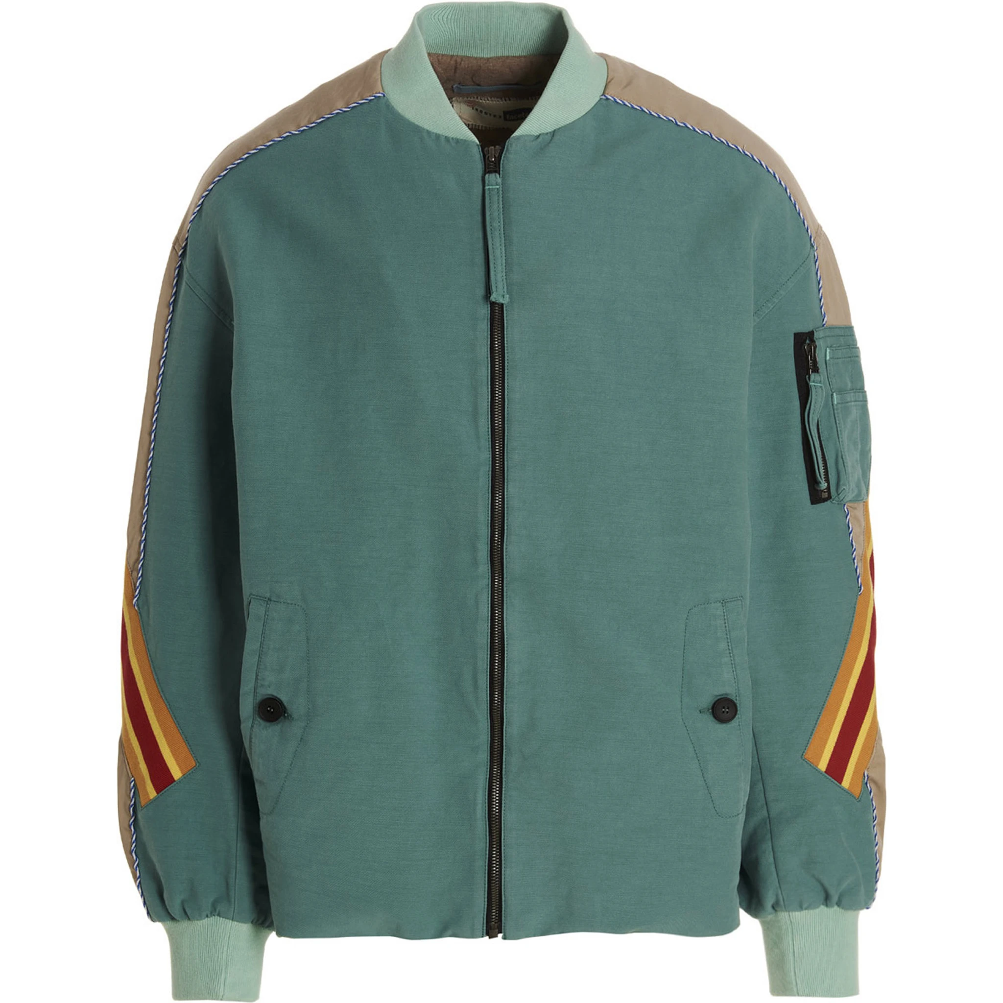 Blue Cotton Bomber
