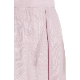 Multicolor Wool Casual Pants