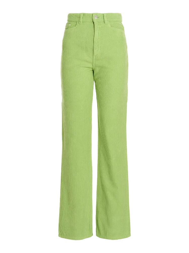 Bicolor Cotton Pants