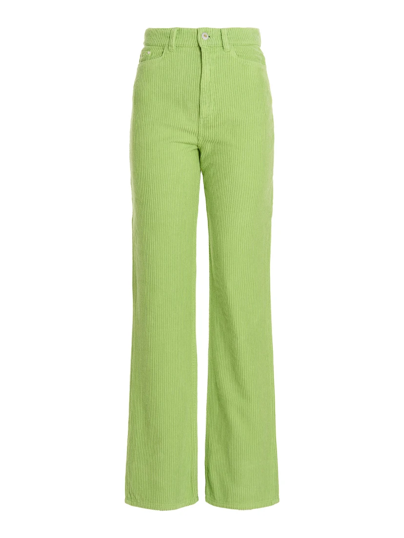 Bicolor Cotton Pants