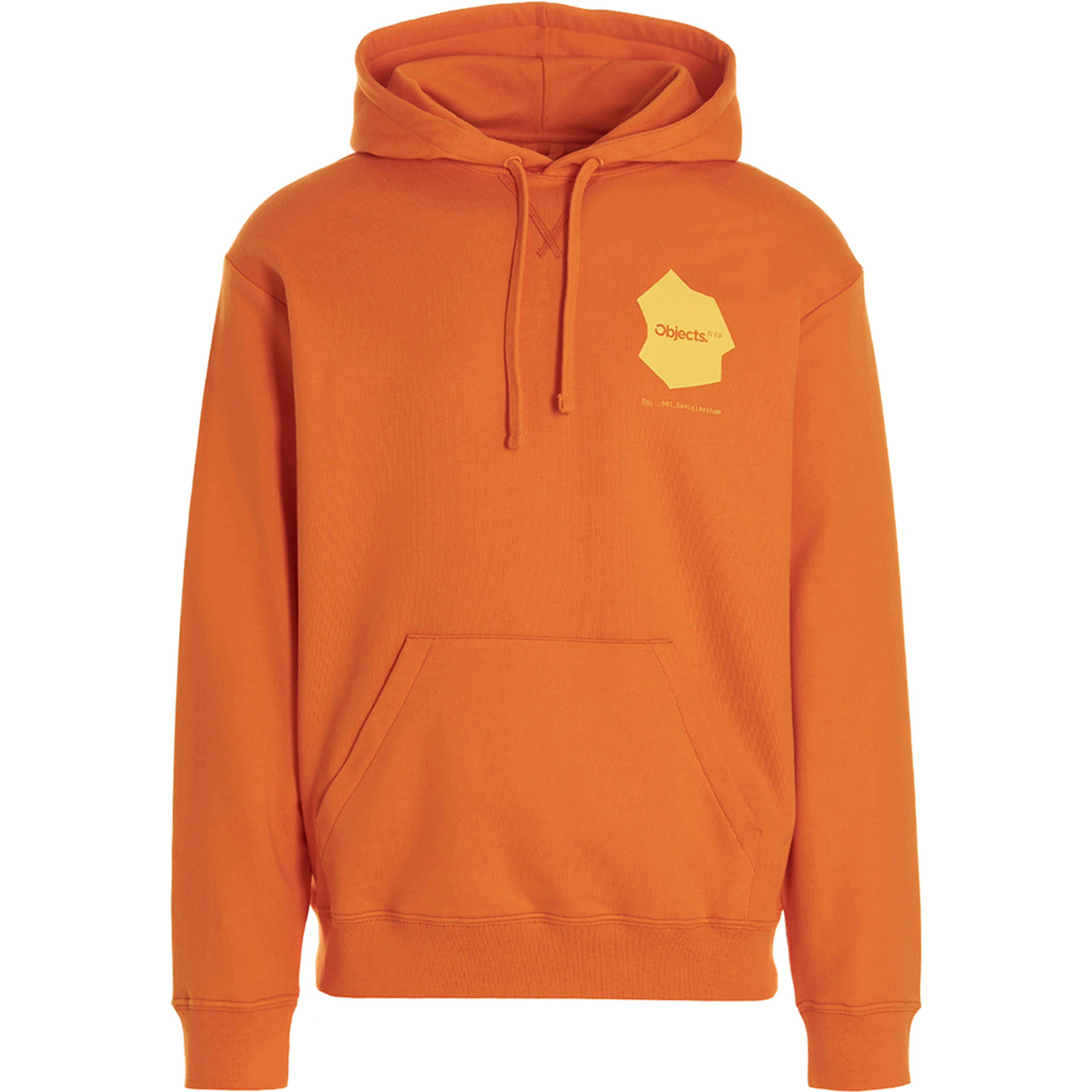 Orange Cotton Sweatshirt