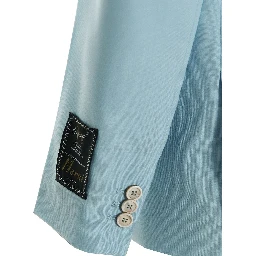 Blue Virgin Wool Blazer