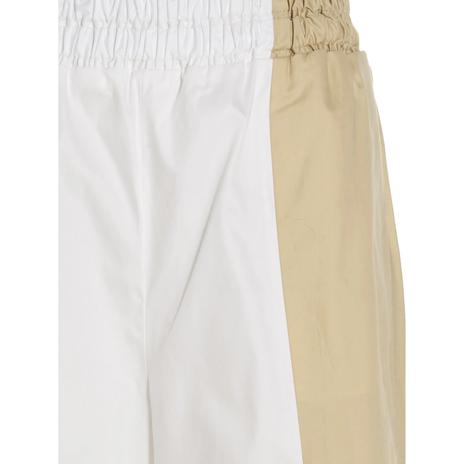 Multicolor Cotton Casual Pants