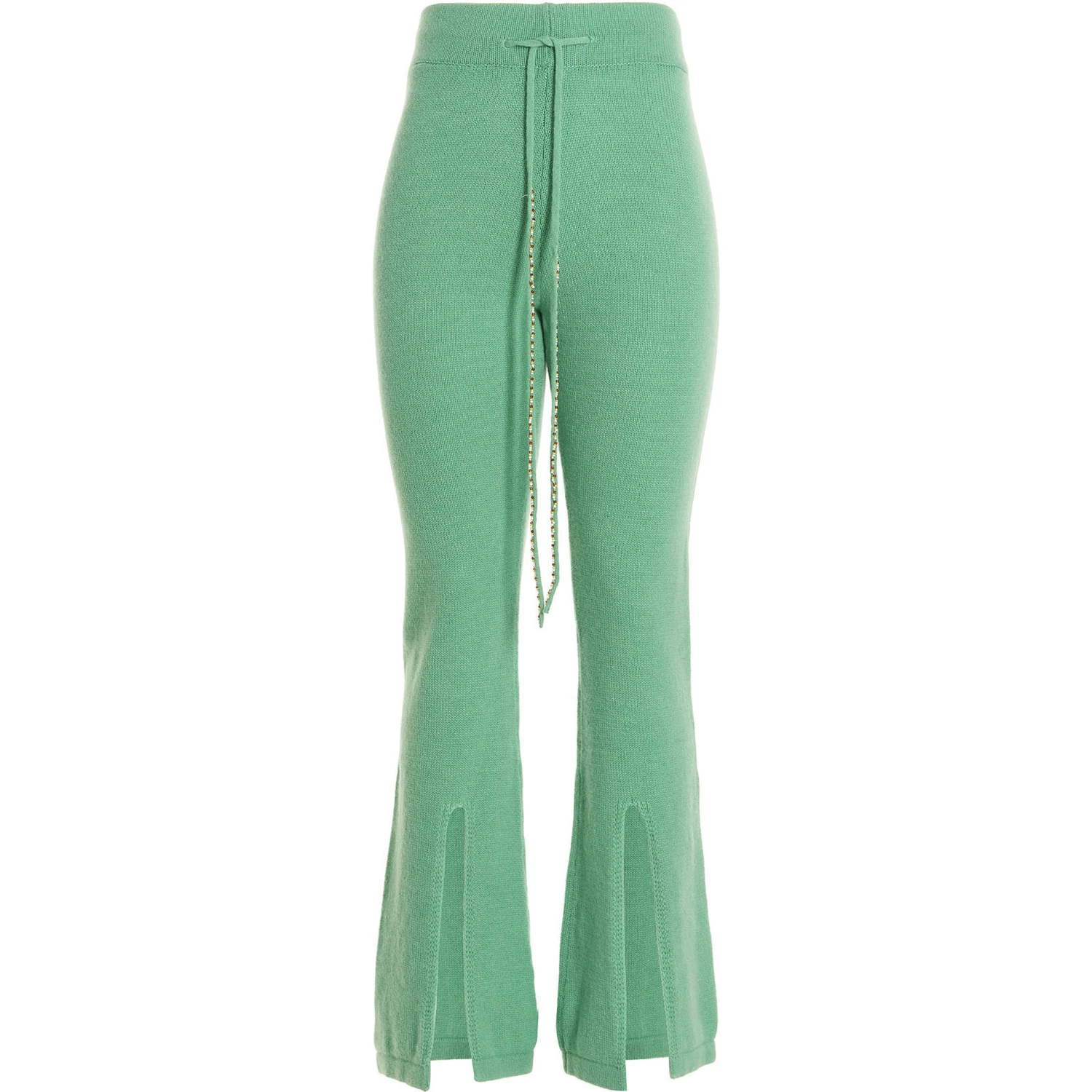 Bicolor Cashmere Casual Pants
