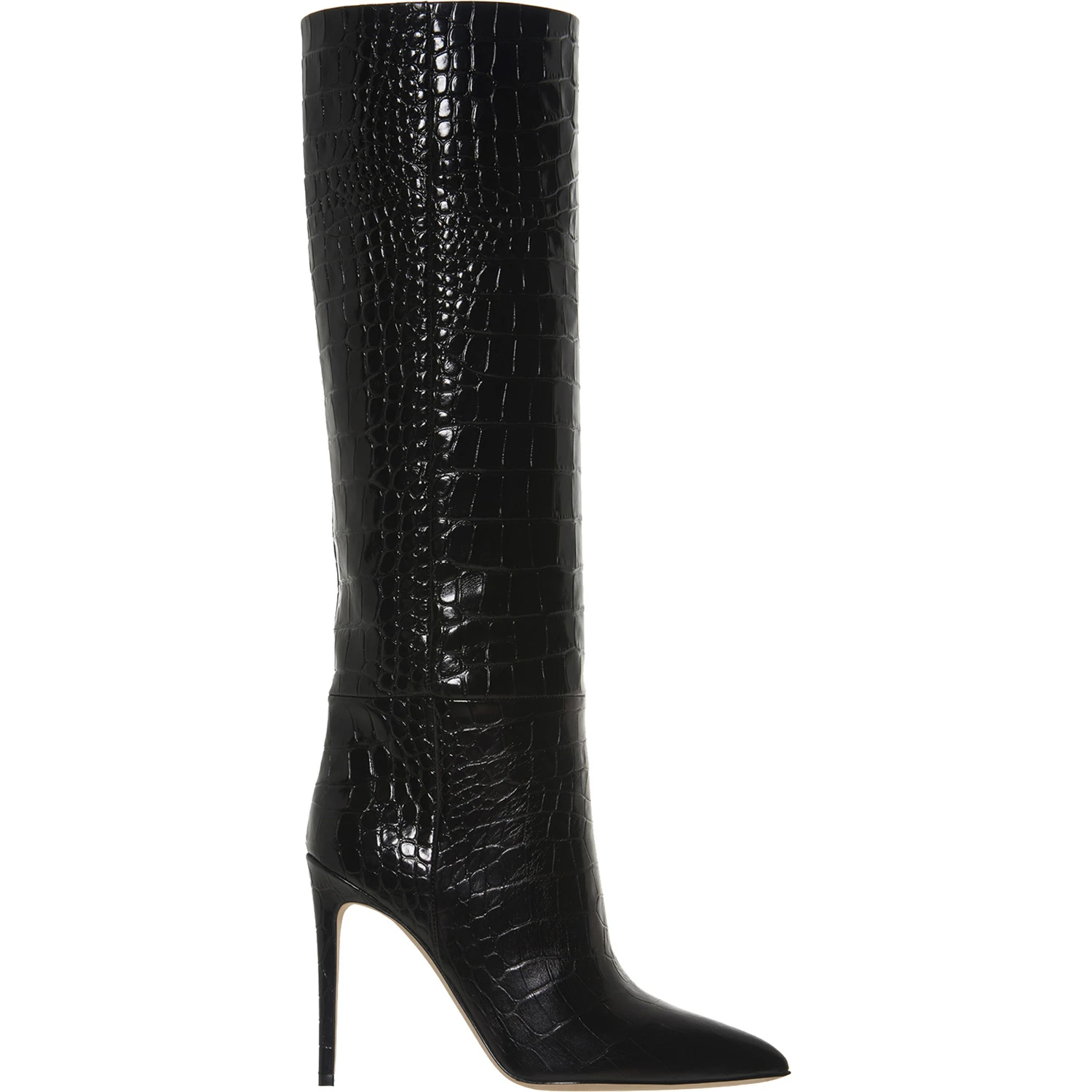 Black Leather Ankle Boots