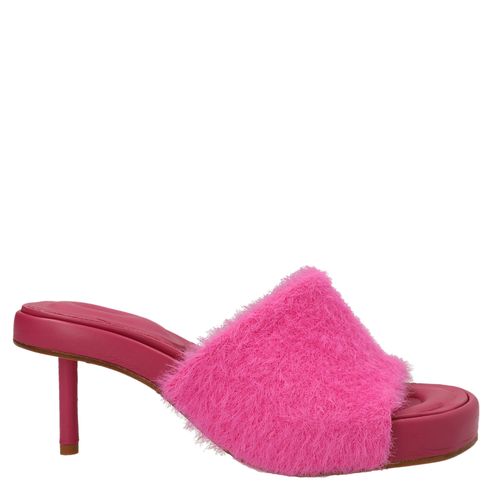 Fuchsia Polyamide Mules