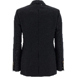 Blue Polyester Blazer
