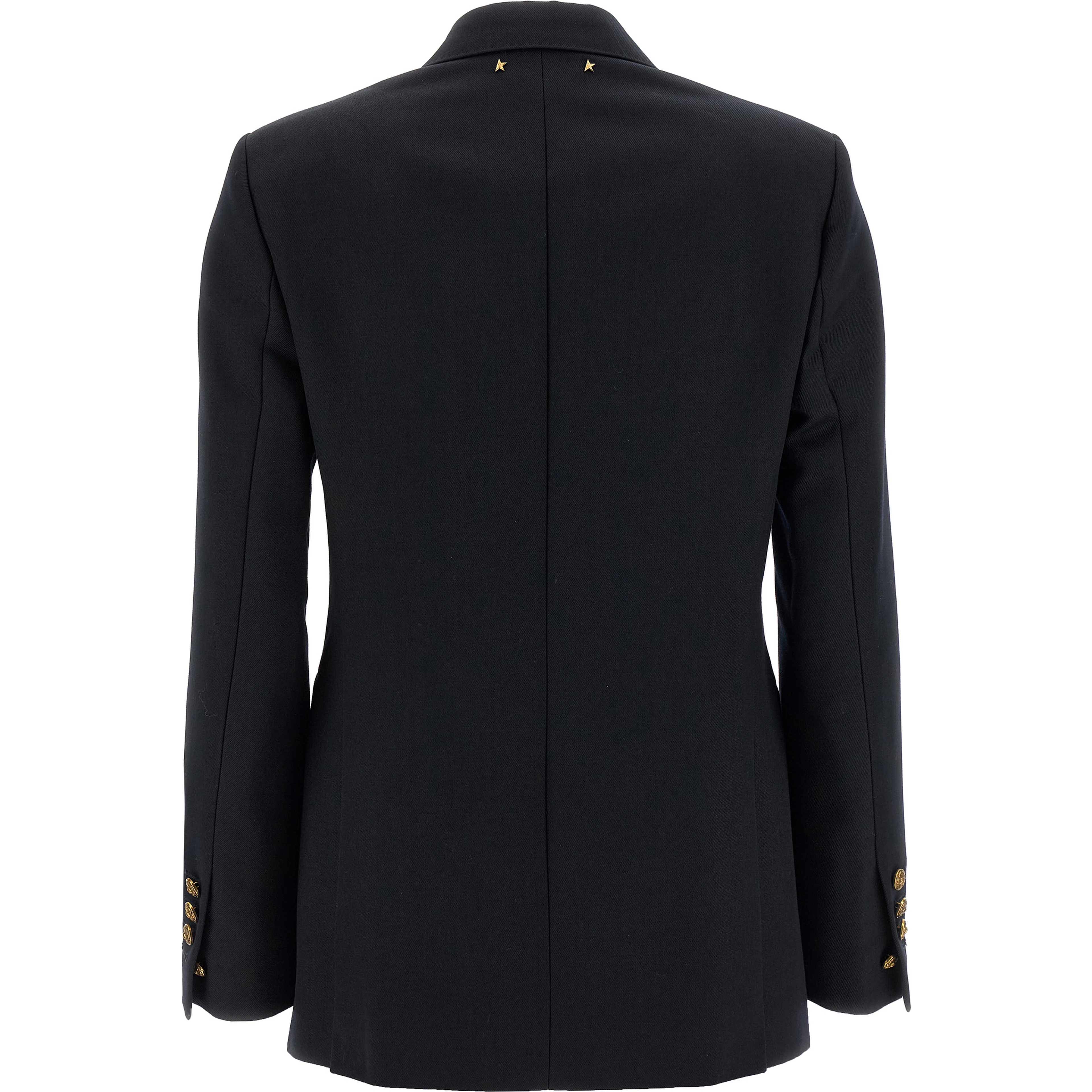 Blue Polyester Blazer
