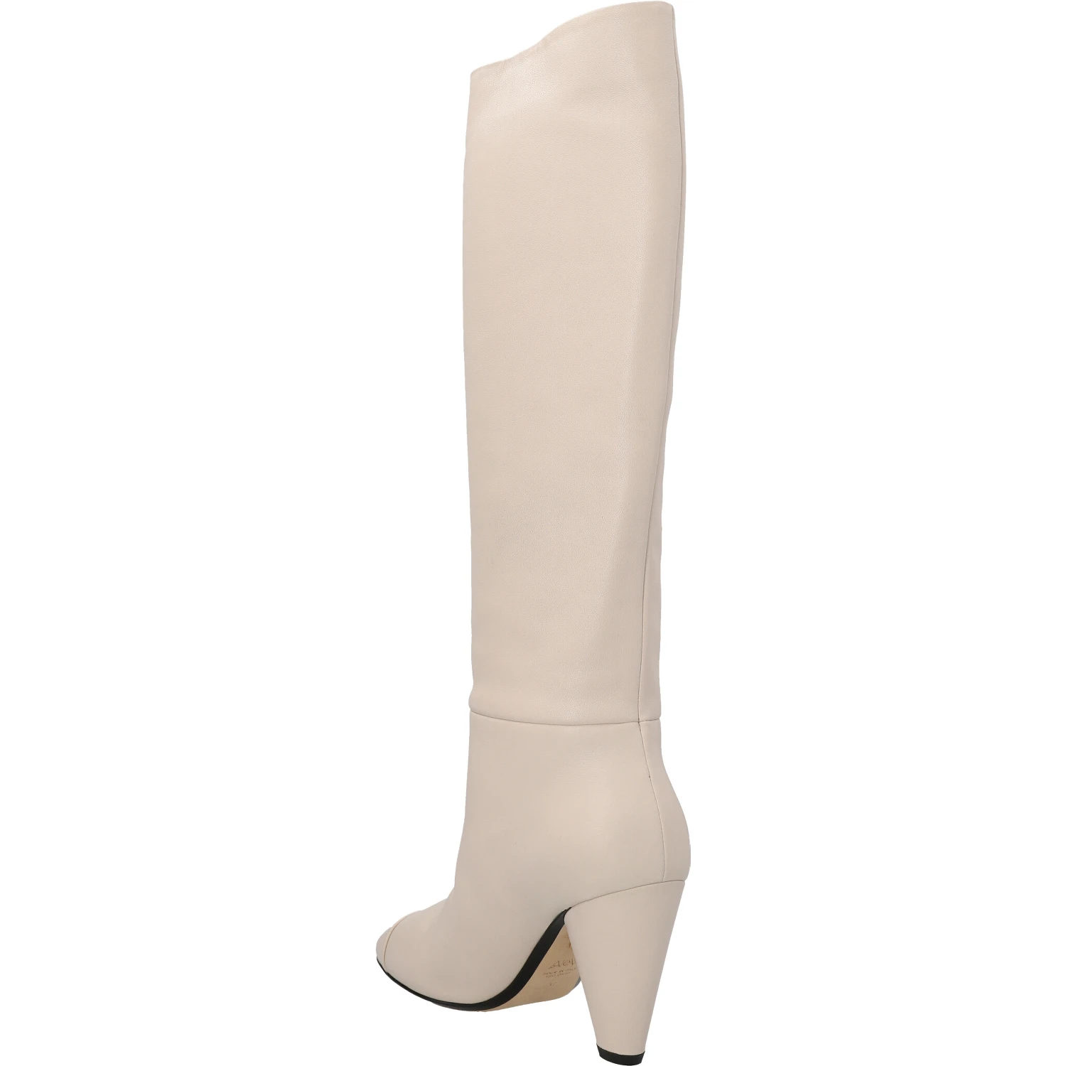 White Leather Over The Knee