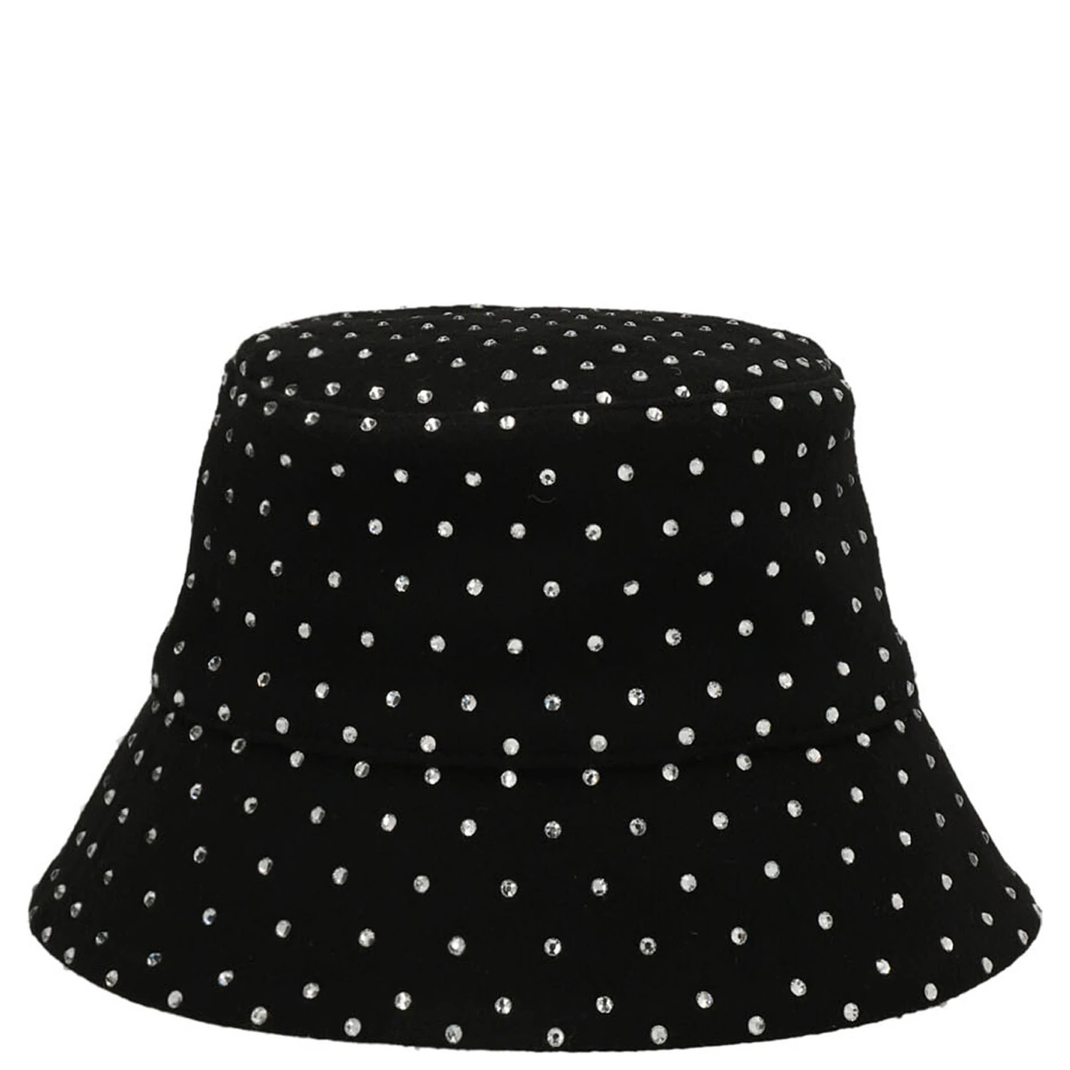 Black Wool Bucket Hat