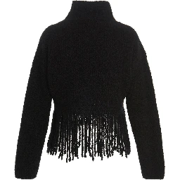 Black Cashmere Cardigan