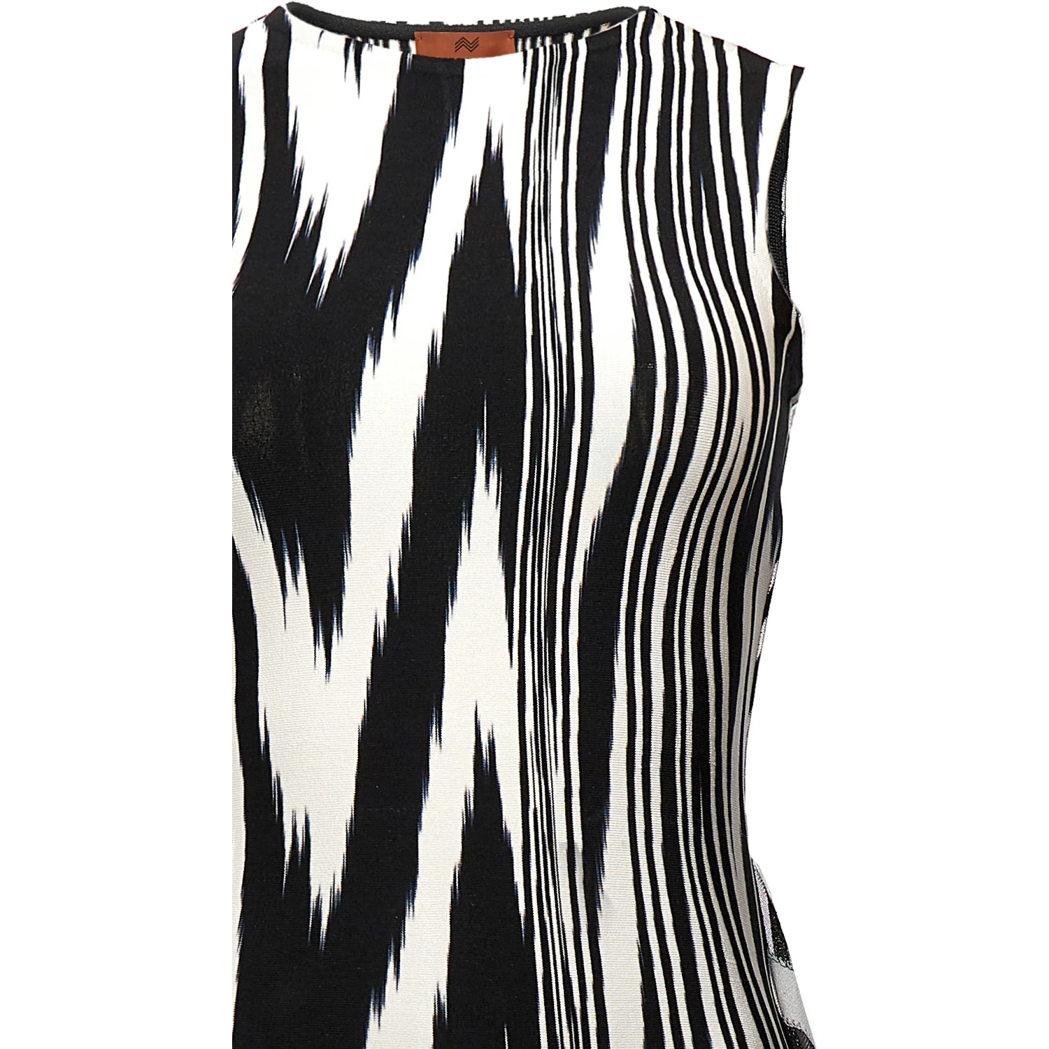 Bicolor Viscose Bodysuit