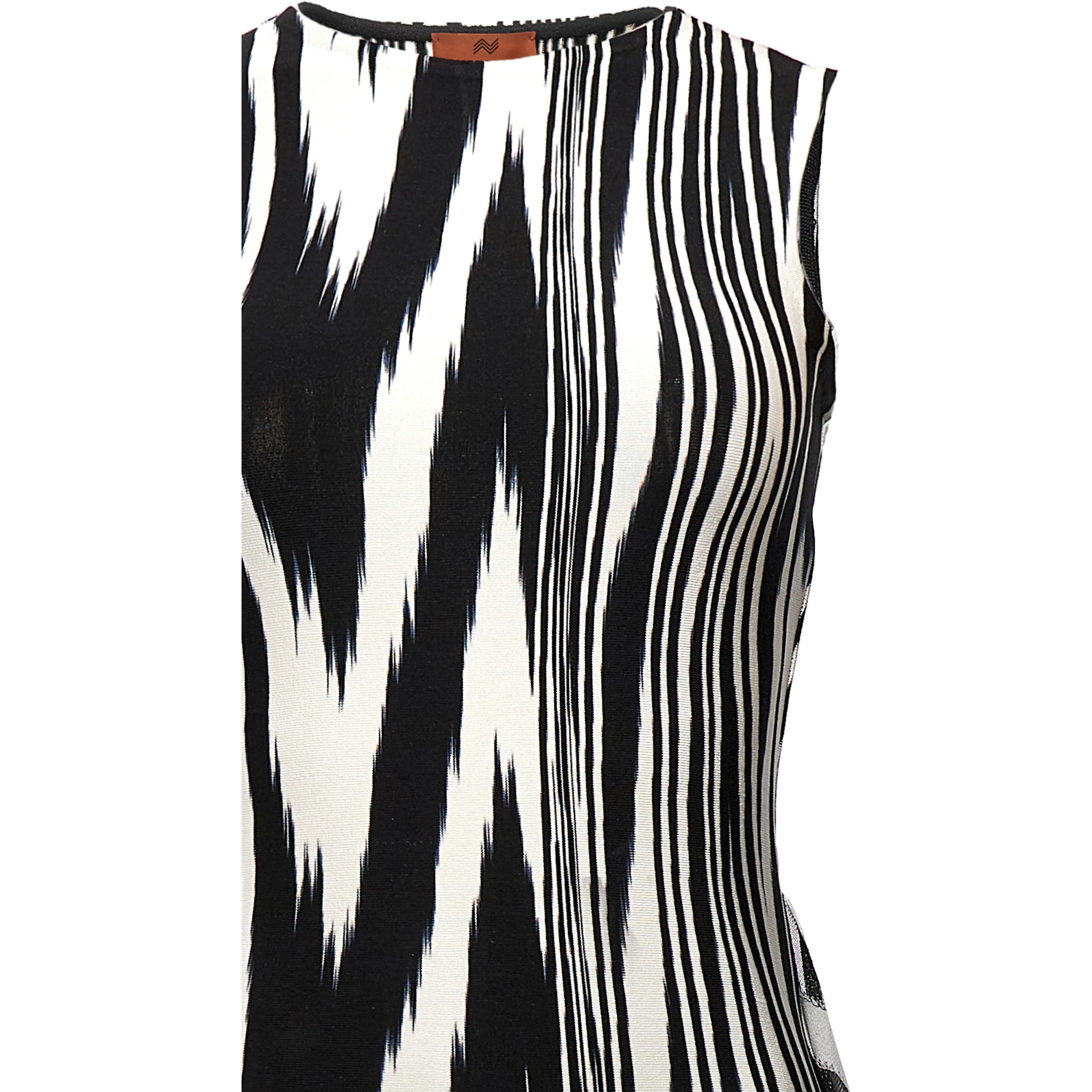 Bicolor Viscose Bodysuit