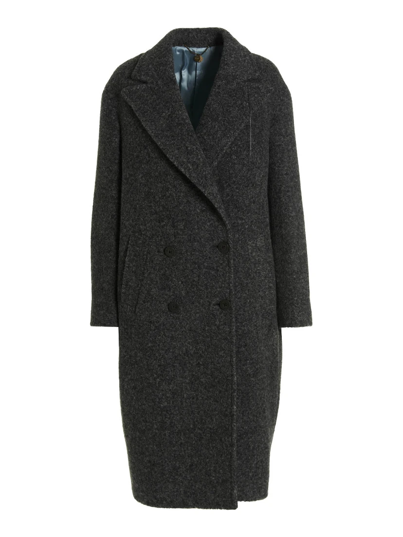 Gray Viscose Coat