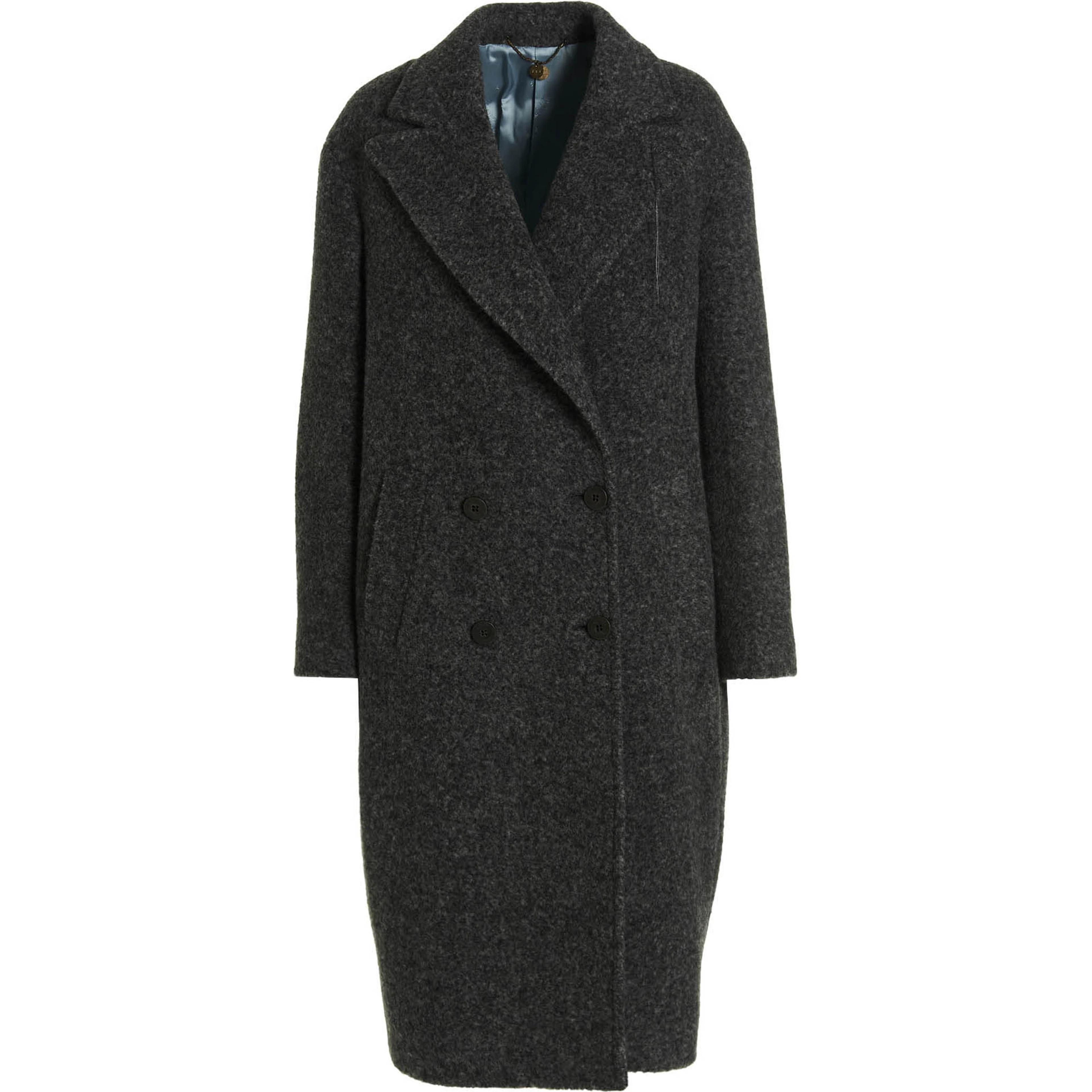 Gray Viscose Coat
