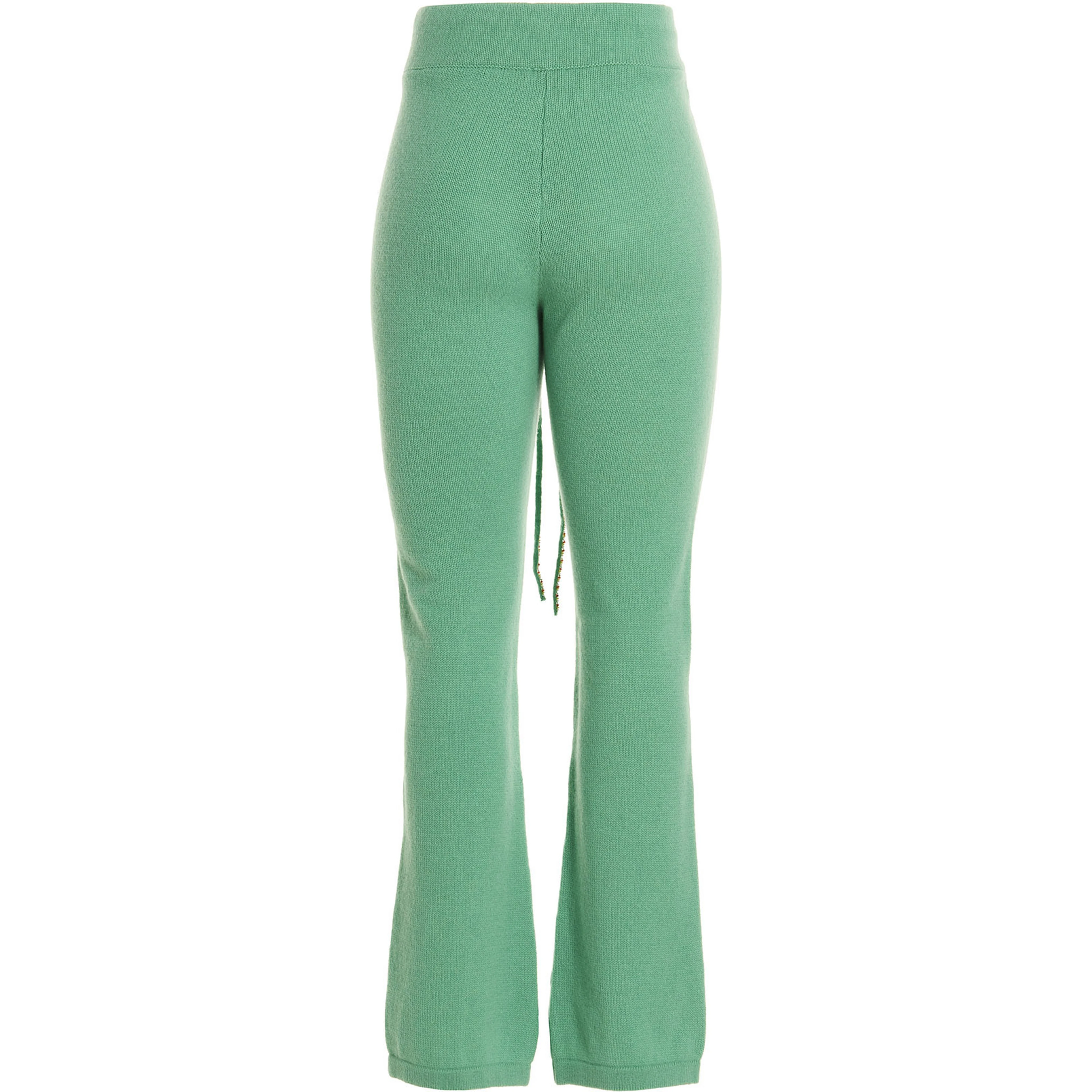 Bicolor Cashmere Casual Pants