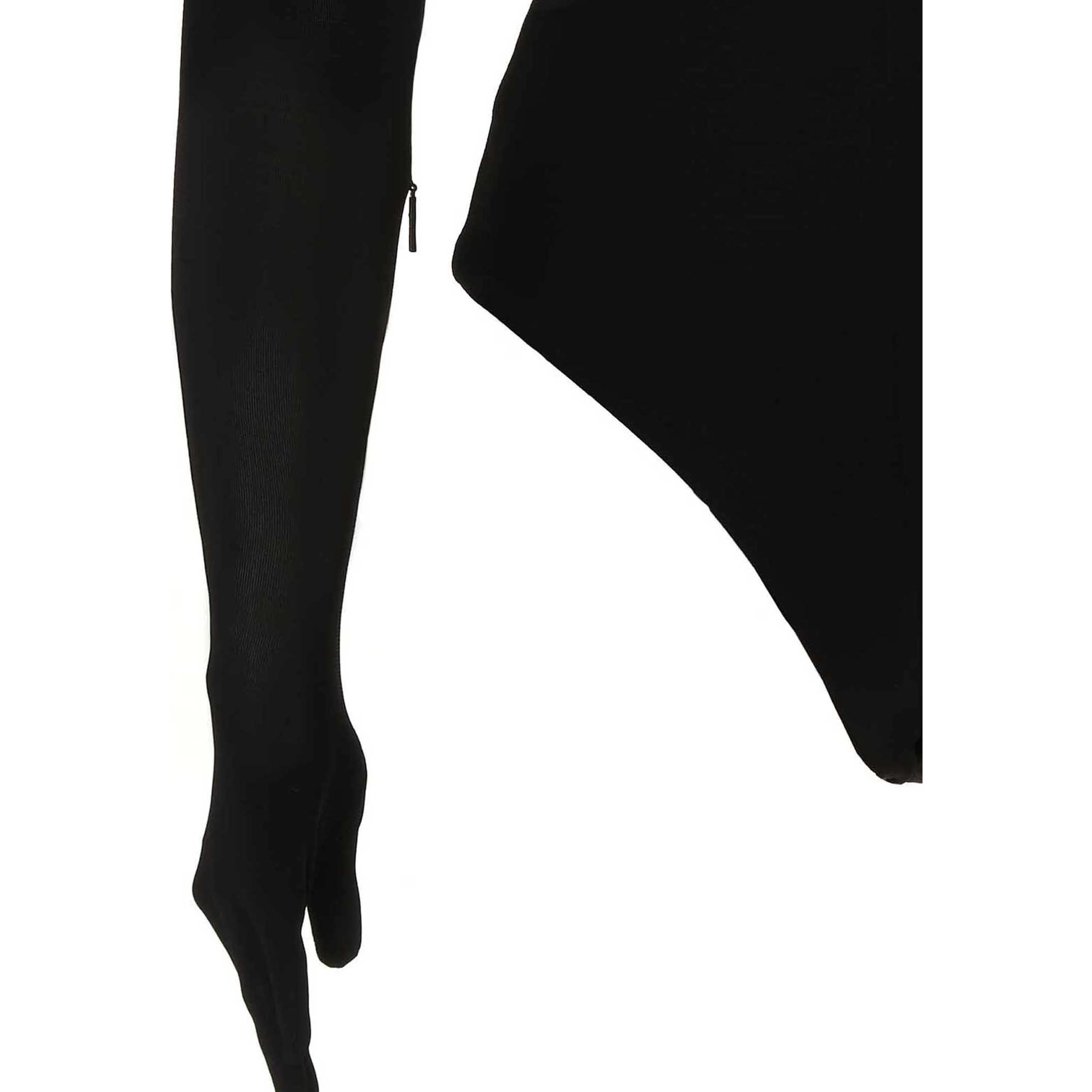 Black Viscose Bodysuit