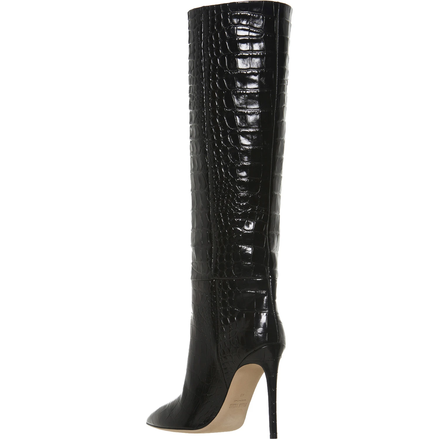 Black Leather Ankle Boots