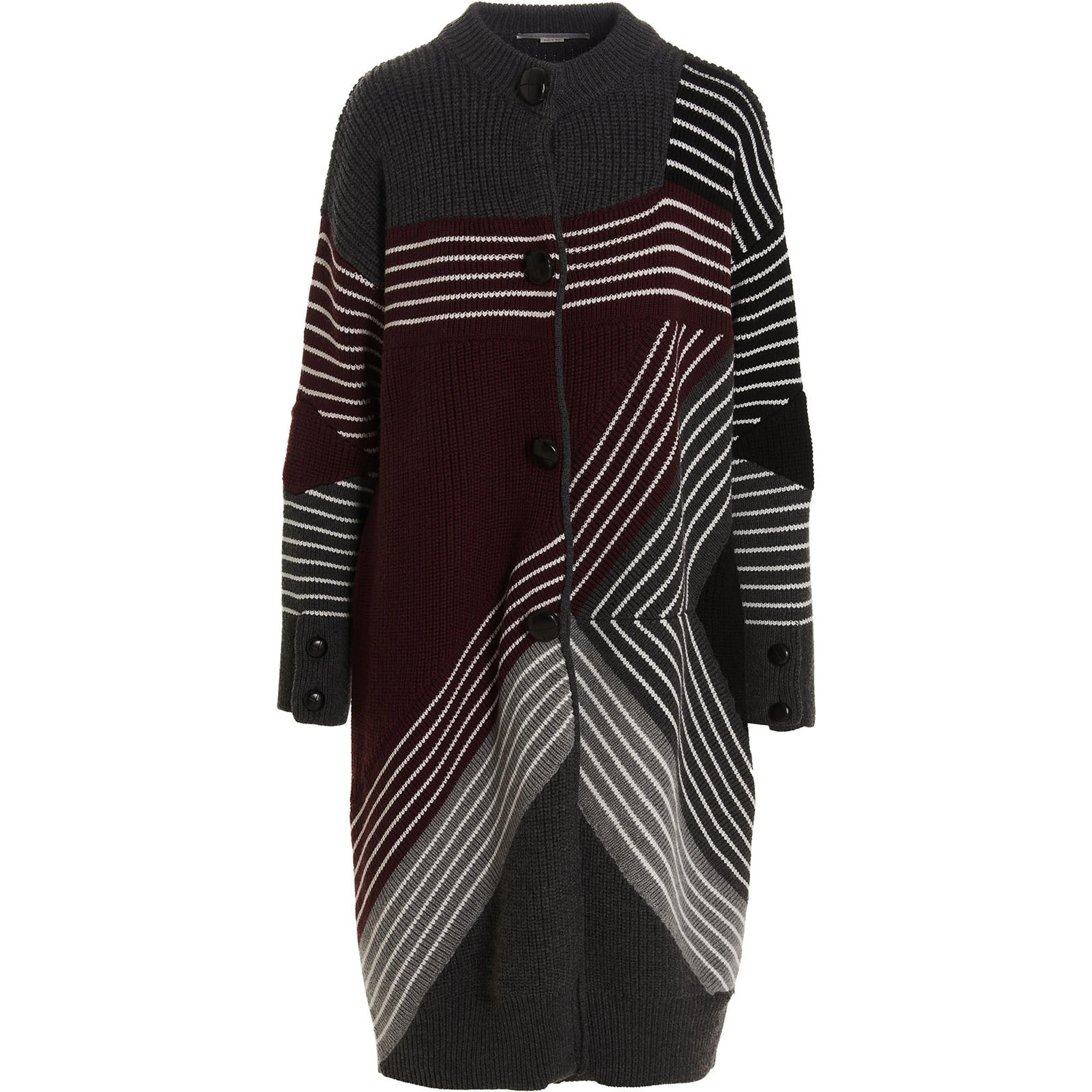 Multicolor Virgin Wool Coat