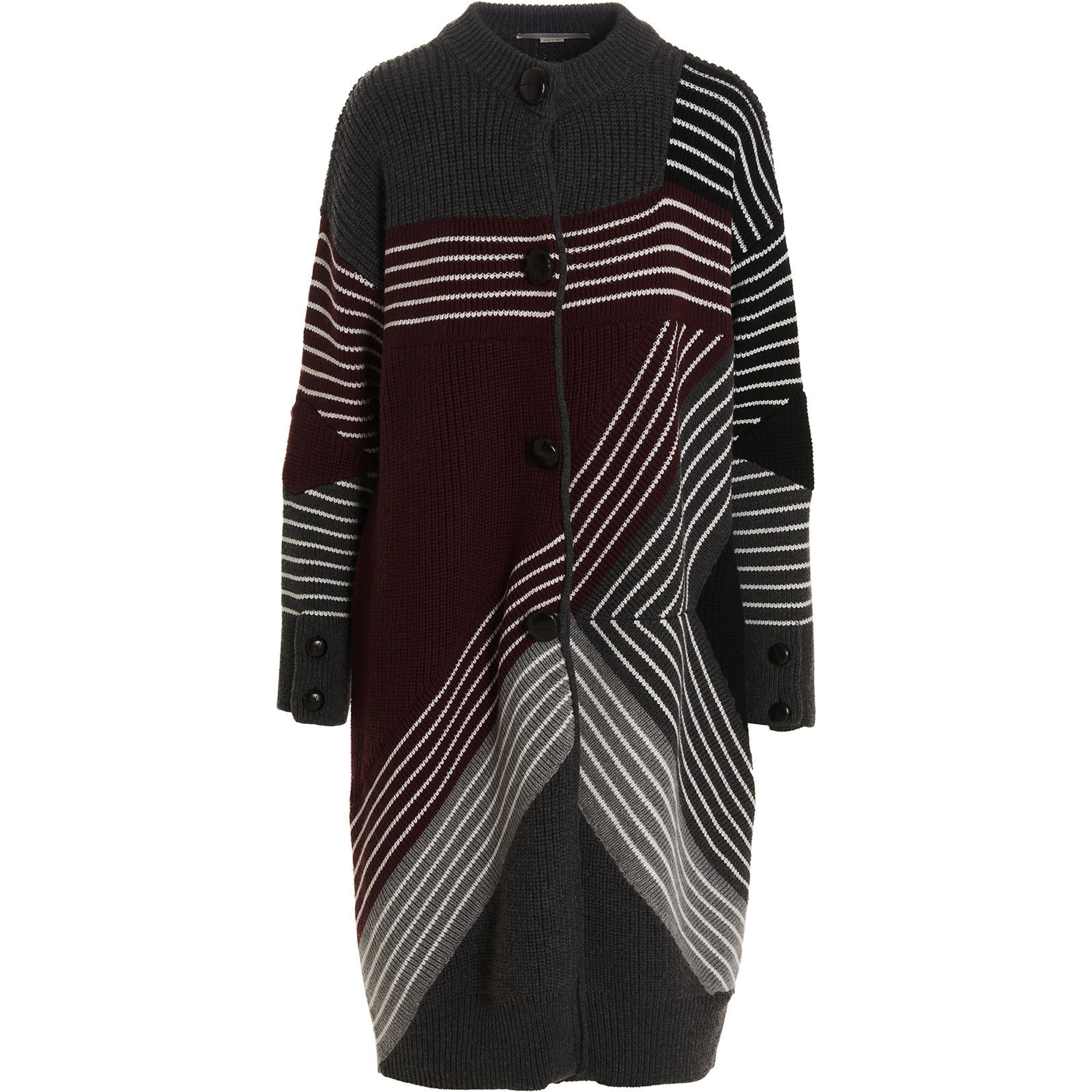 Multicolor Virgin Wool Coat