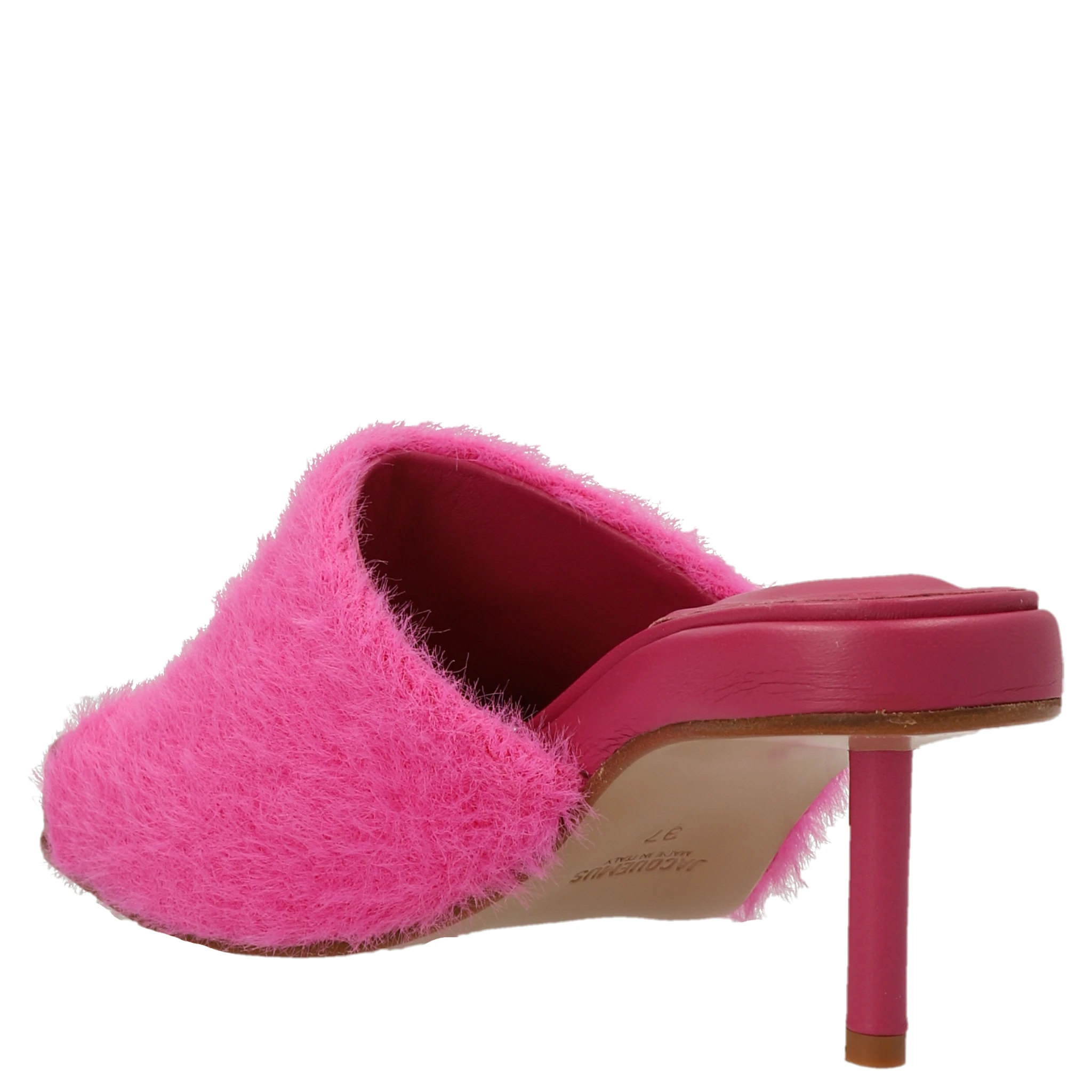 Fuchsia Polyamide Mules