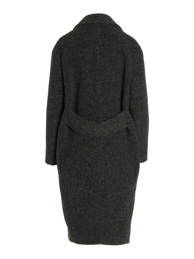 Gray Viscose Coat alternative