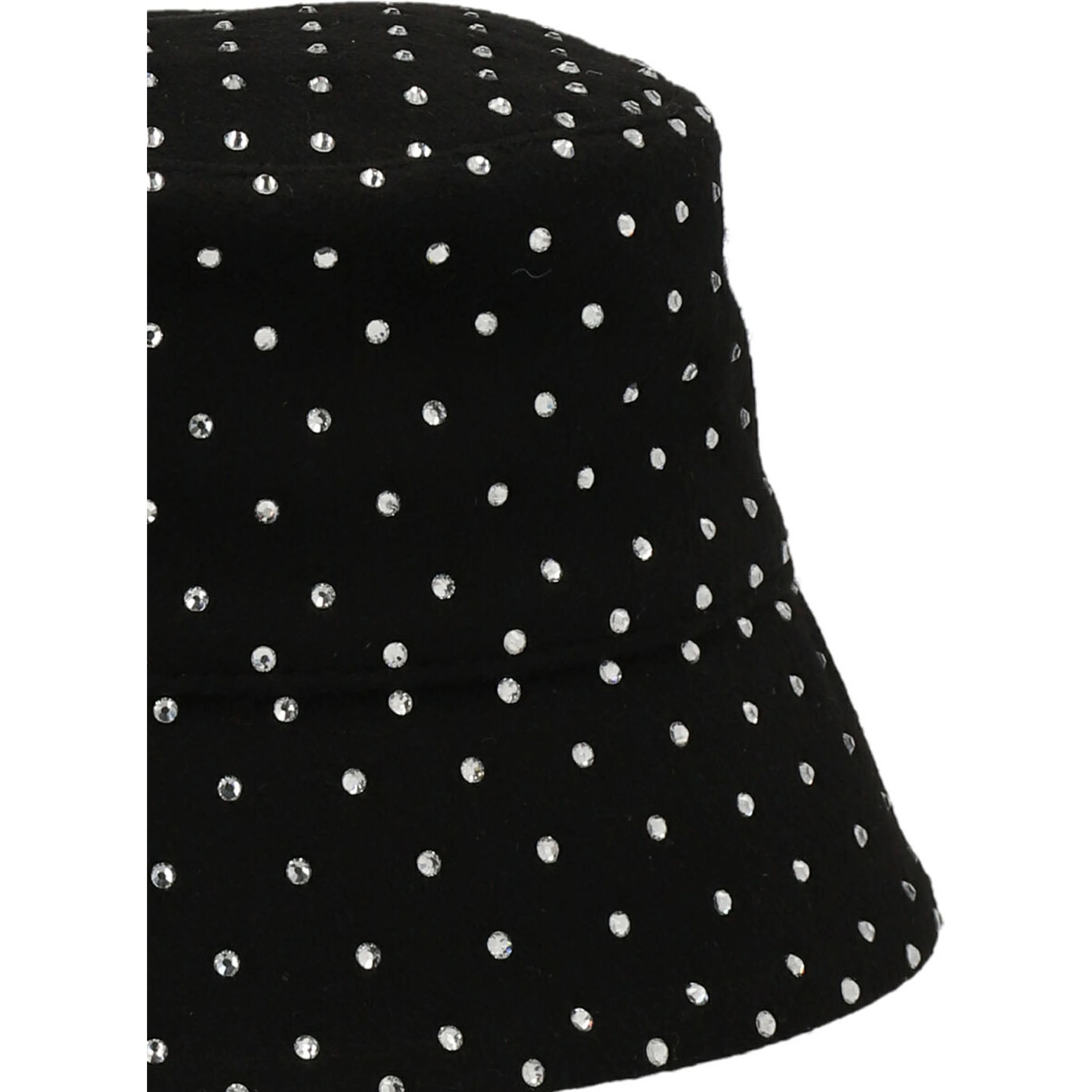 Black Wool Bucket Hat