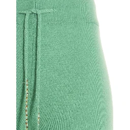 Bicolor Cashmere Casual Pants