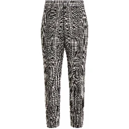 Bicolor Wool Dress Pants