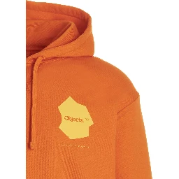 Orange Cotton Sweatshirt