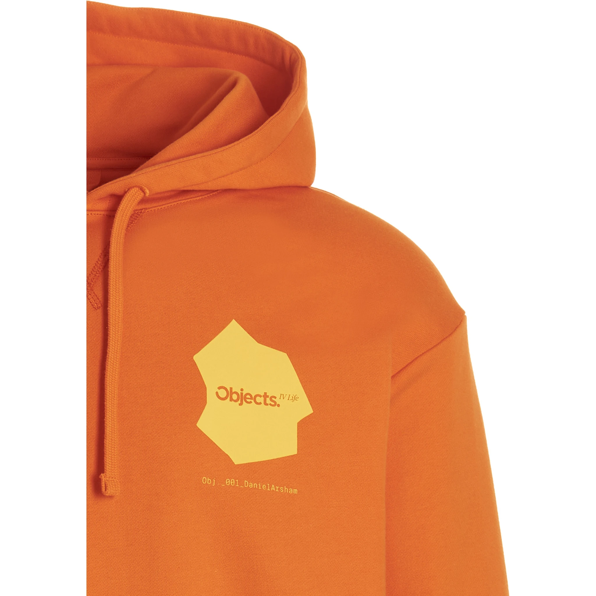 Orange Cotton Sweatshirt