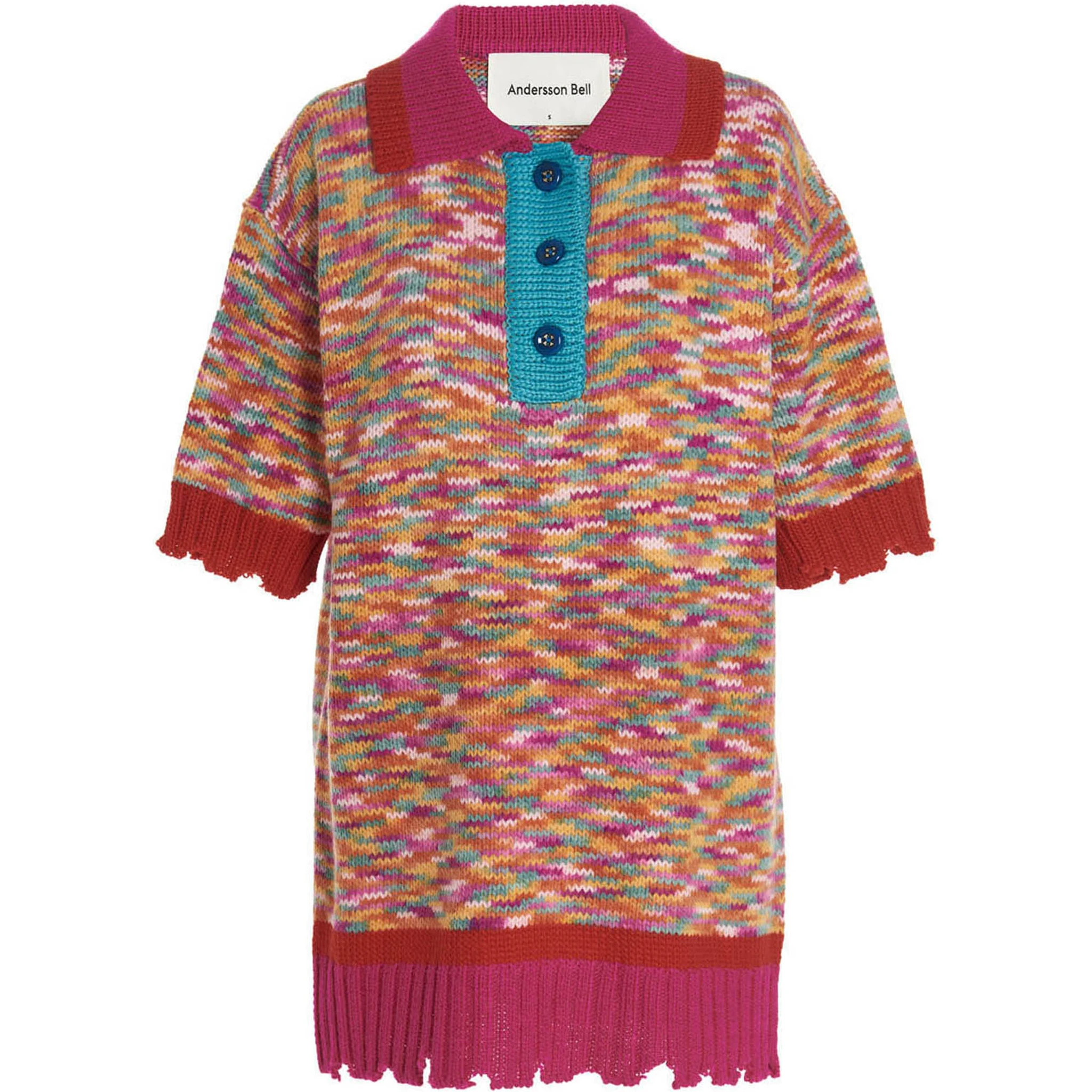Multicolor Marabou Polo Shirt