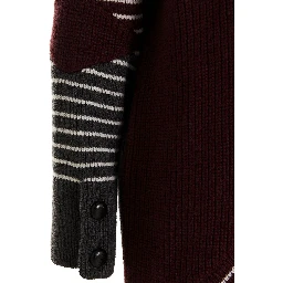 Multicolor Virgin Wool Coat
