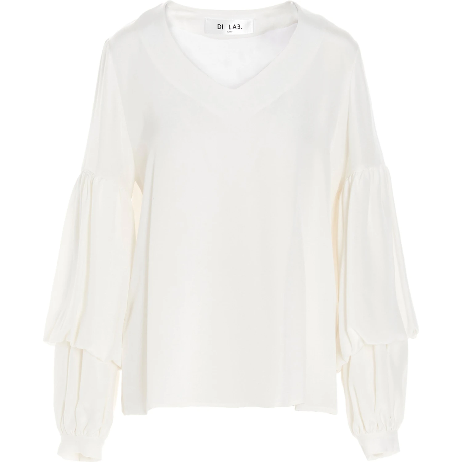 White Silk Blouse