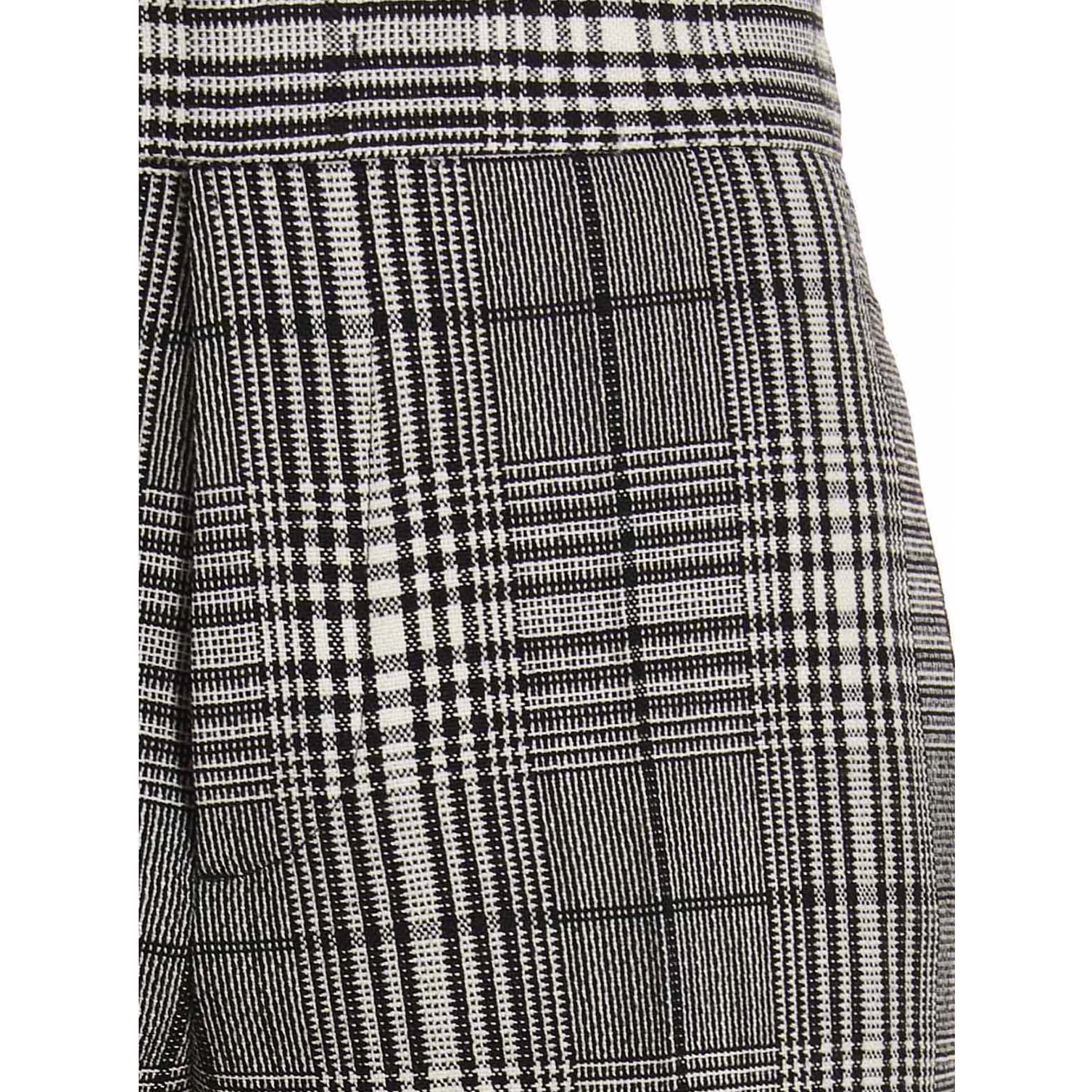 Bicolor Wool Dress Pants