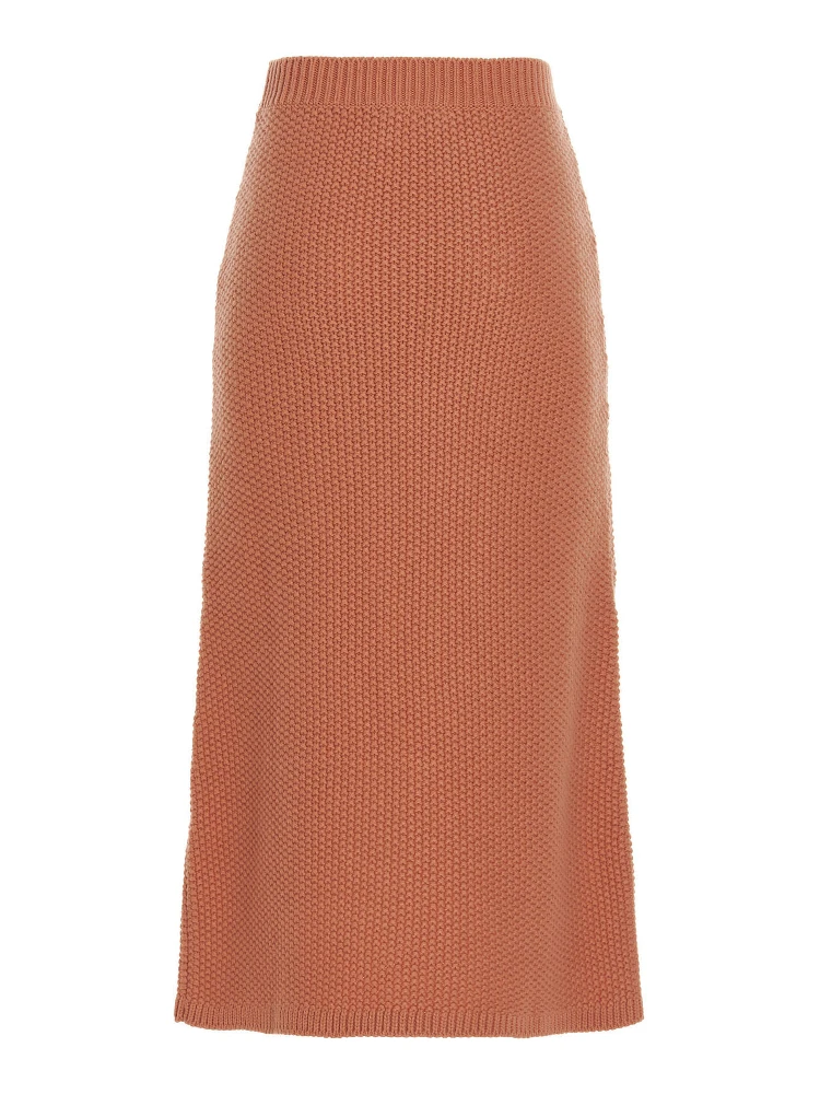 Orange Cashmere Mini Skirt alternative