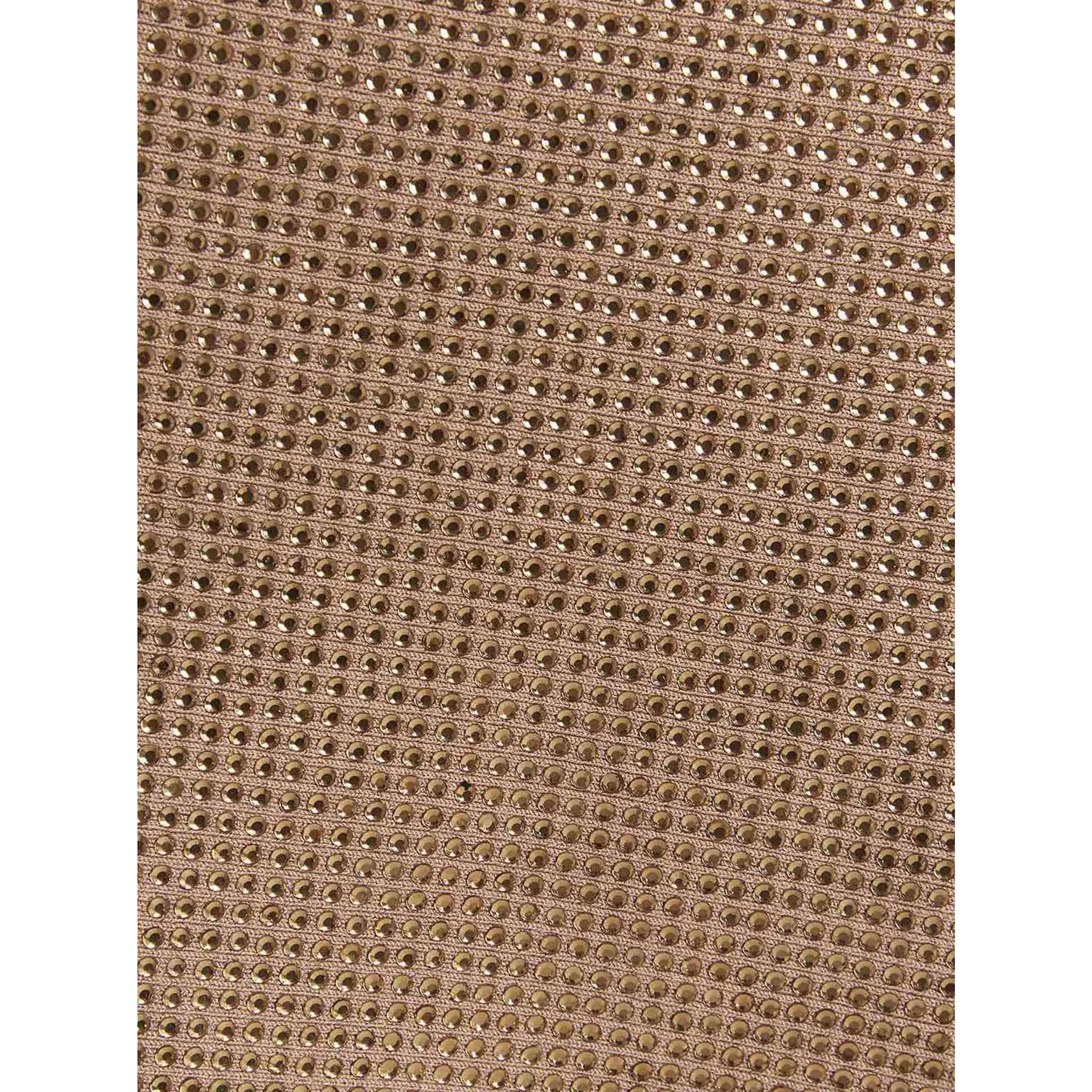 Beige Viscose Long Skirt