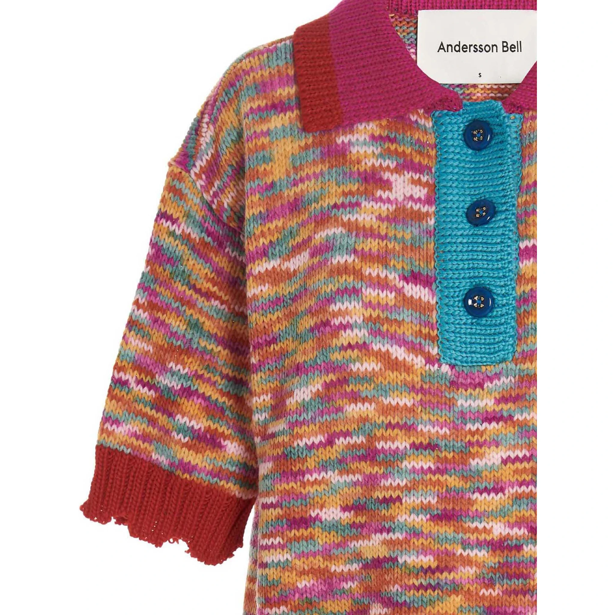Multicolor Marabou Polo Shirt