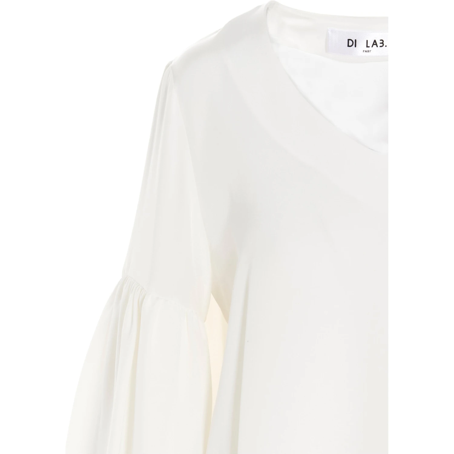 White Silk Blouse