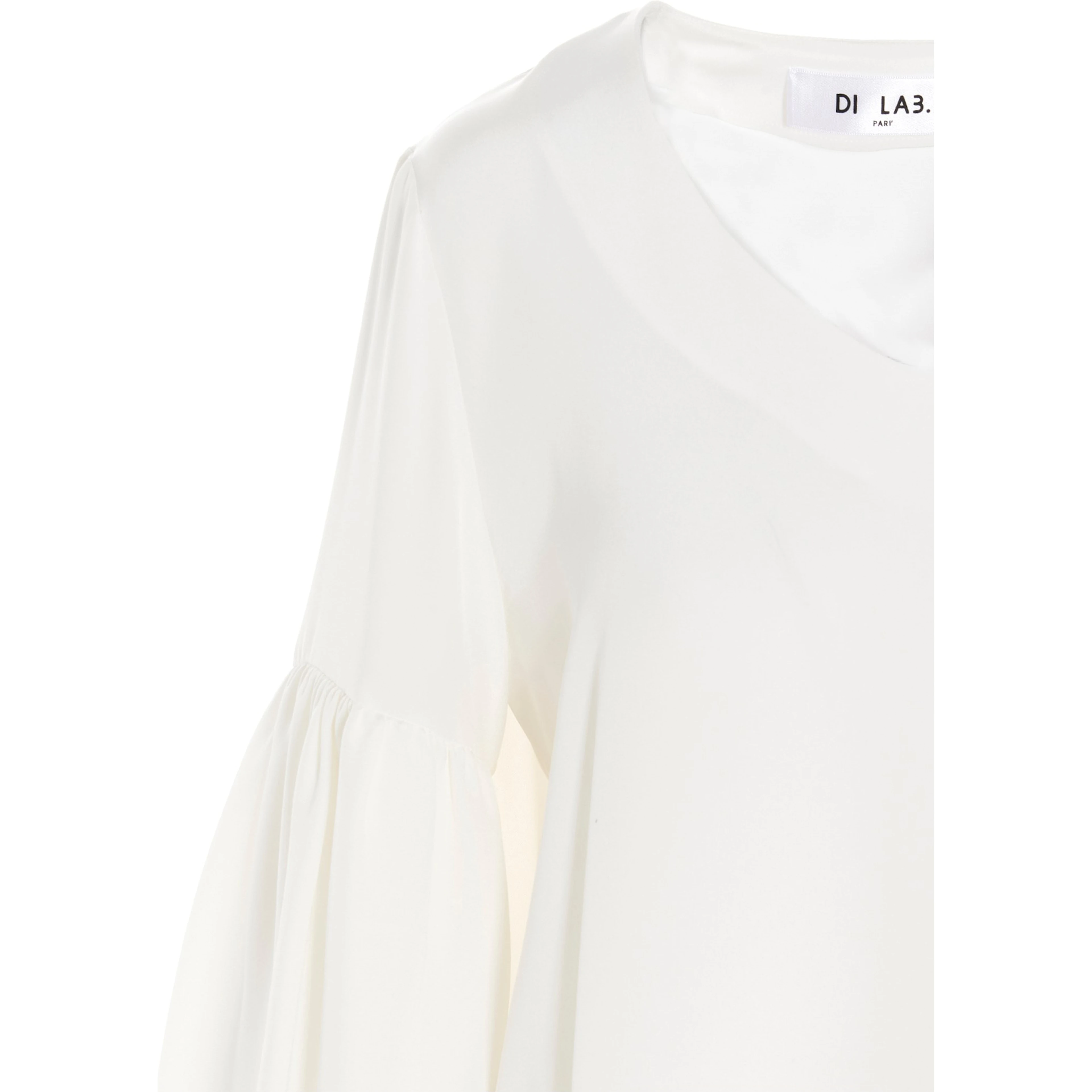White Silk Blouse