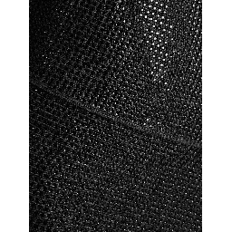 Black Viscose Short Dress
