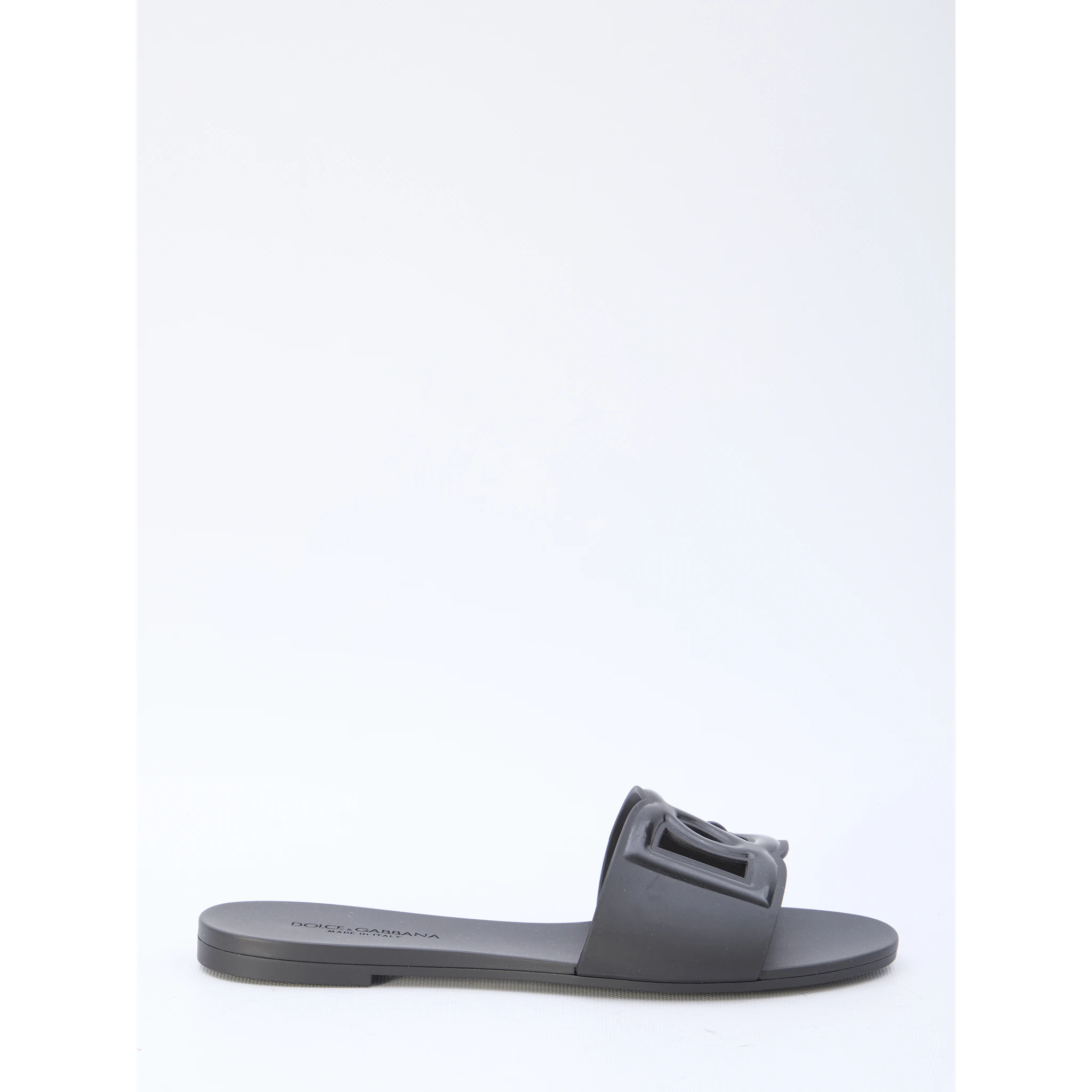 Rubber beachwear slides