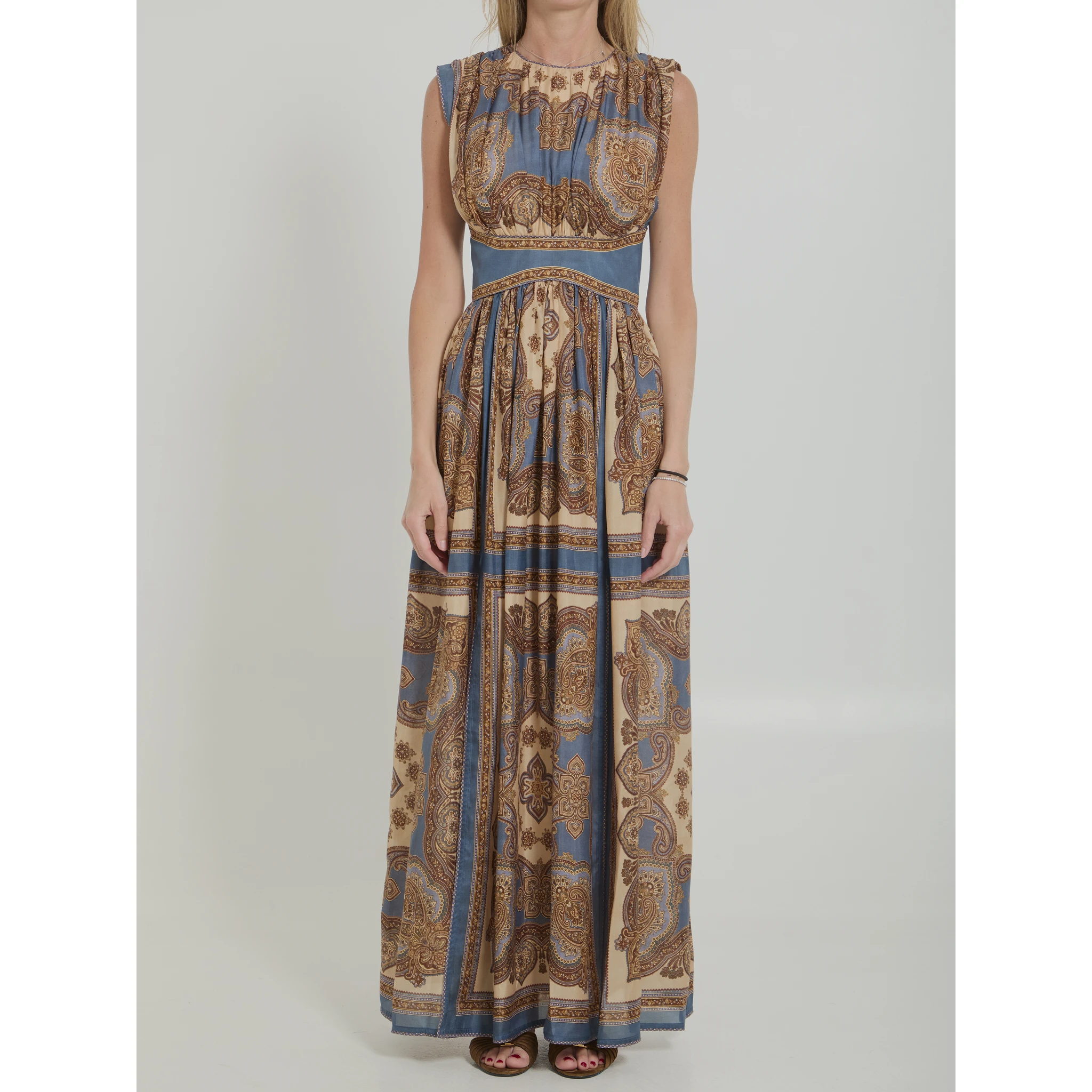 Mahon Waisted maxi dress