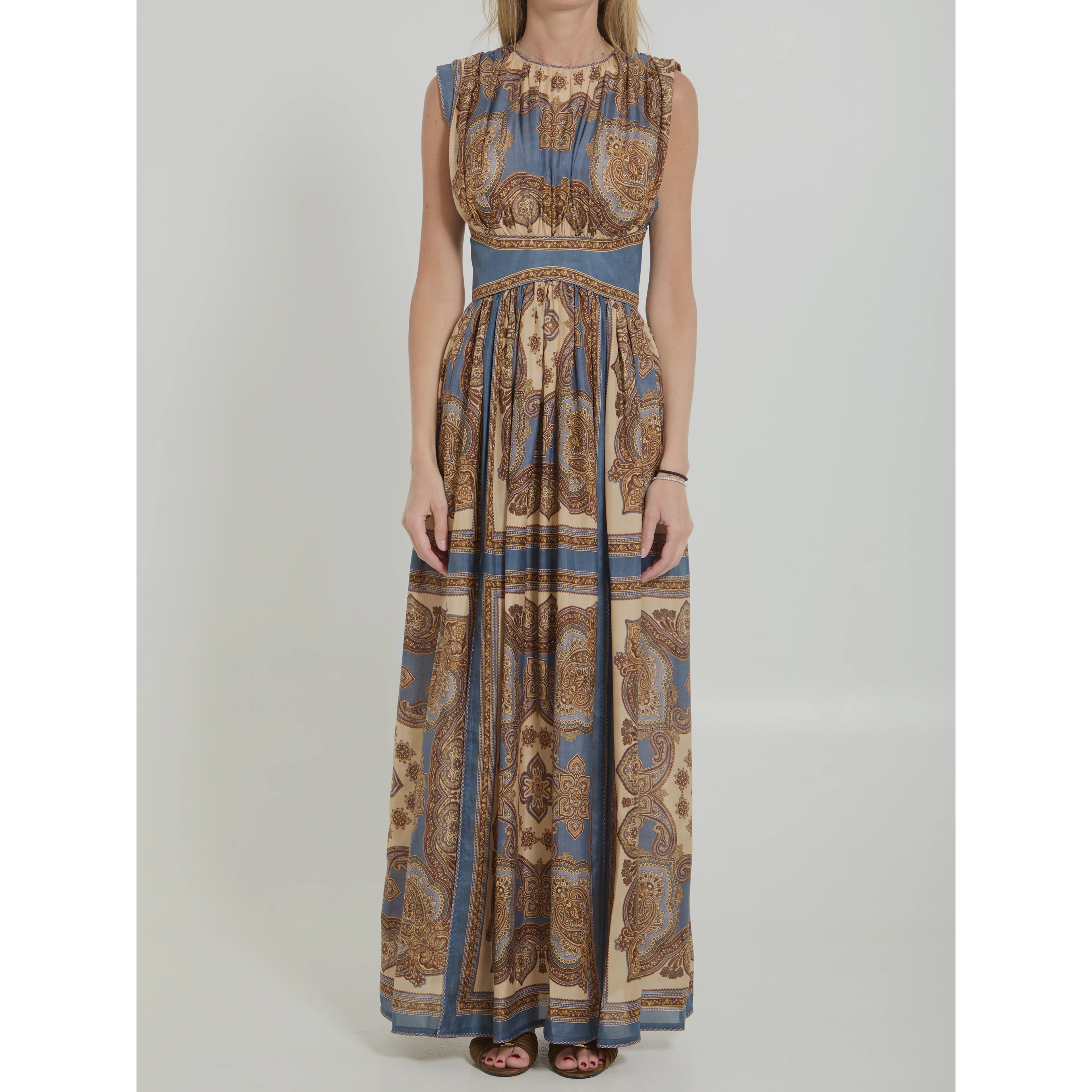 Mahon Waisted maxi dress