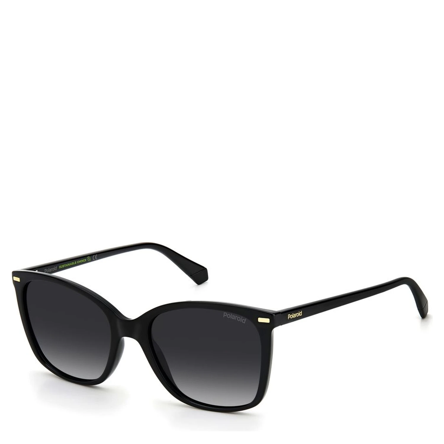 Black Polyamide Sunglasses